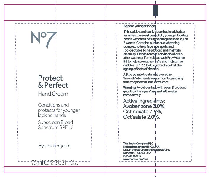 Is No7 Protect And Perfect Hand Cream Sunscreen Broad Spectrum Spf 15 safe while breastfeeding