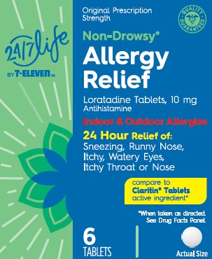 Non Drowsy Allergy Relief 6 count