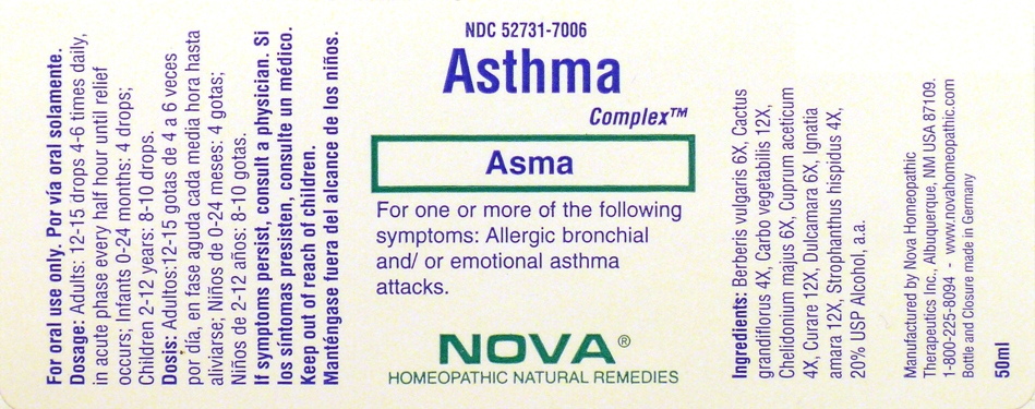 Asthma Complex Bottle