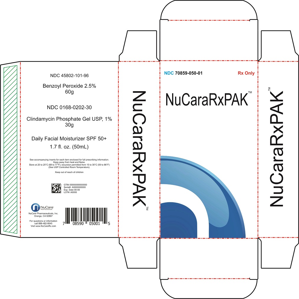 Nucararxpak | Clindamycin Phosphate,benzoyl Peroxide,cetaphil Kit breastfeeding risks