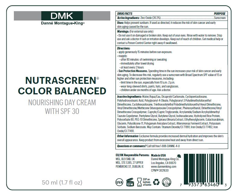 DMK Nutrascreen Color Balanced Nourishing Day Cream with SPF 30 50ml (1.7 fl oz)