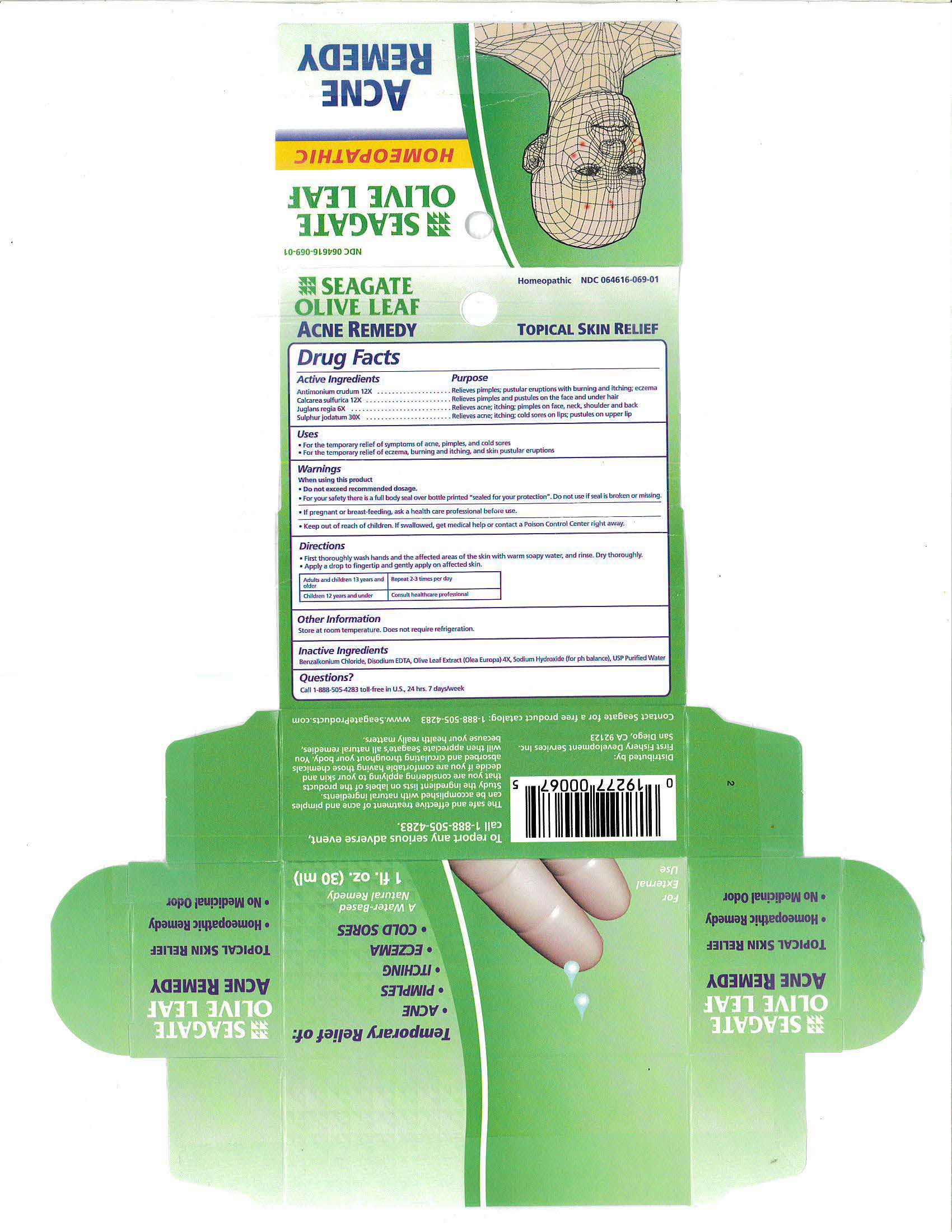 Olive Leaf Acne Remedy Carton 