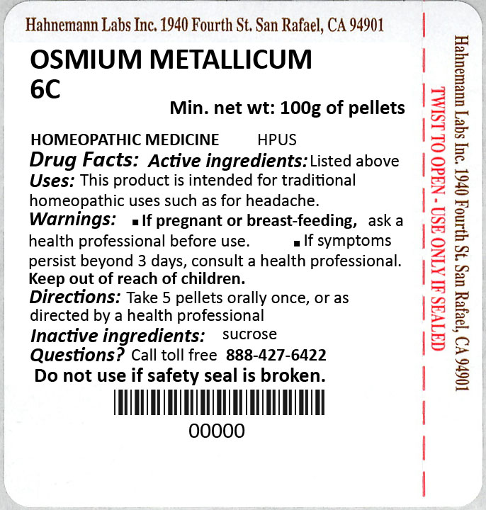 Osmium Metallicum 6C 100g