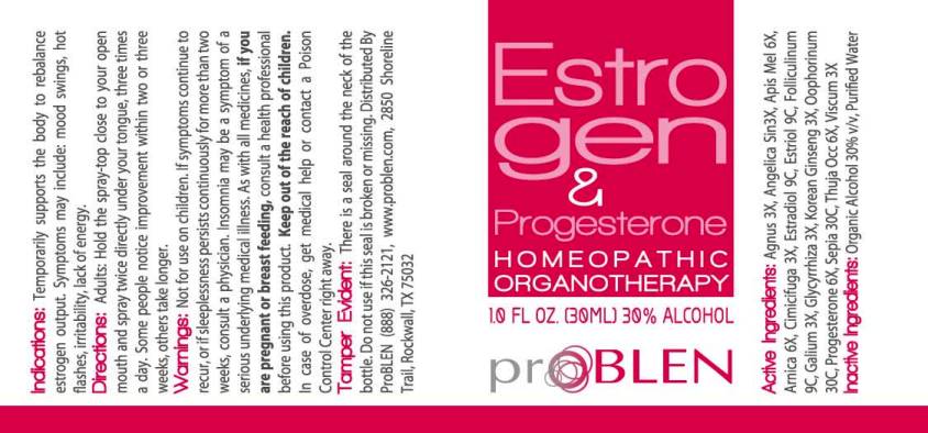 Estrogen and Progesterone       lbl