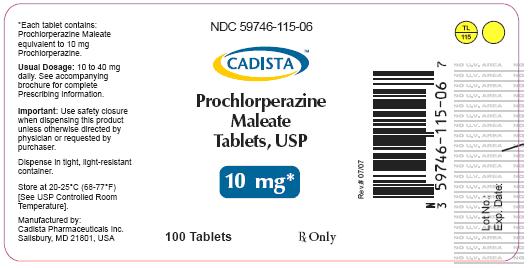 100 Tablets of 10 mg