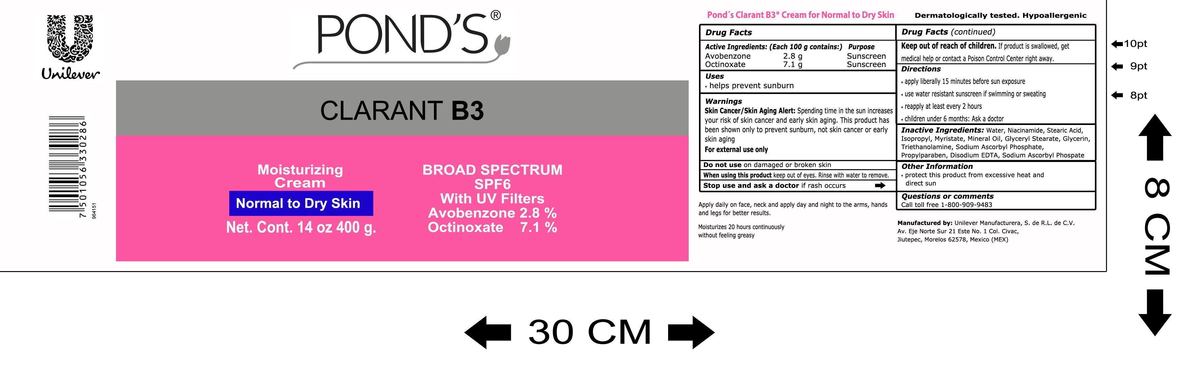 Clarant B3 | Avobenzone Octinoxate Cream Breastfeeding