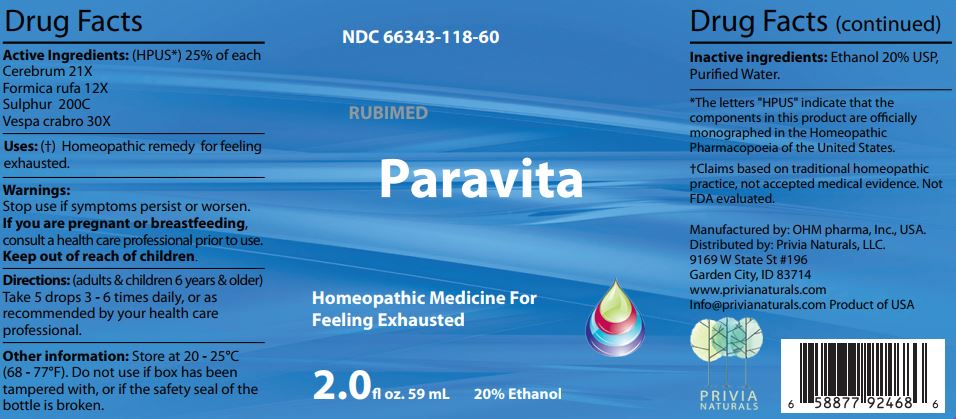 Paravita - Label
