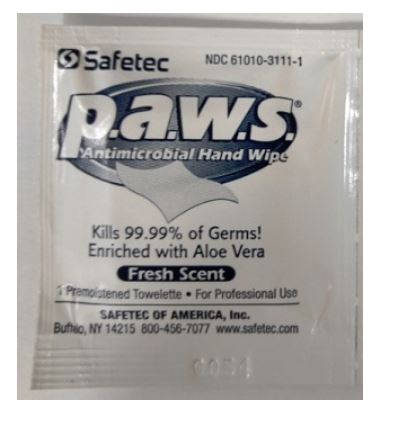 PAWS label