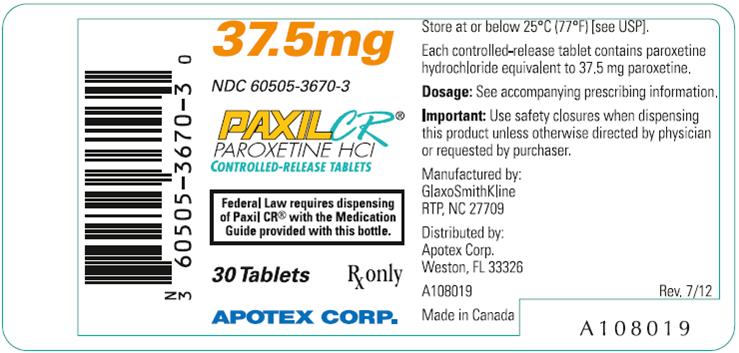 PaxilCR37.5mg30counttabletlabel-GSK