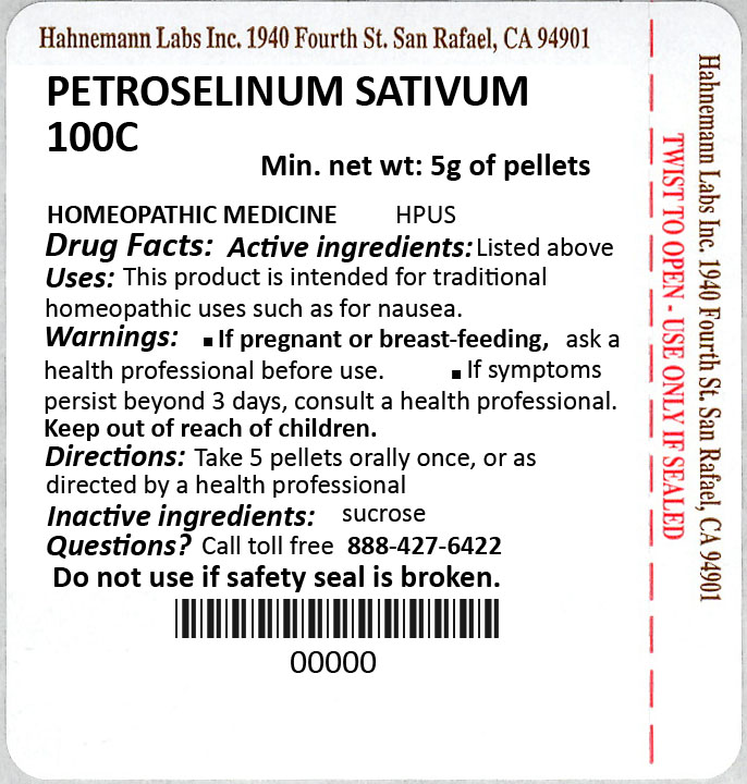 Petroselinum Sativum 100C 5g
