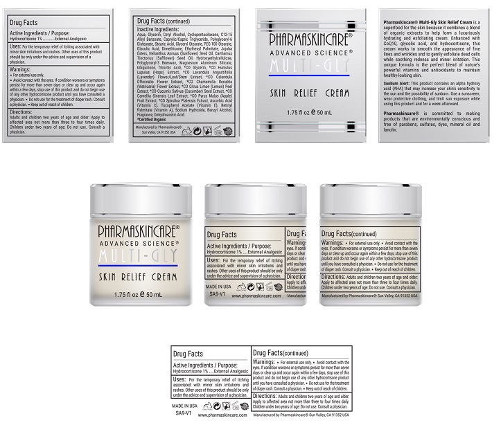 Pharmaskincare Multi-gly Skin Relief Cream | Hydrocortisone Lotion Breastfeeding