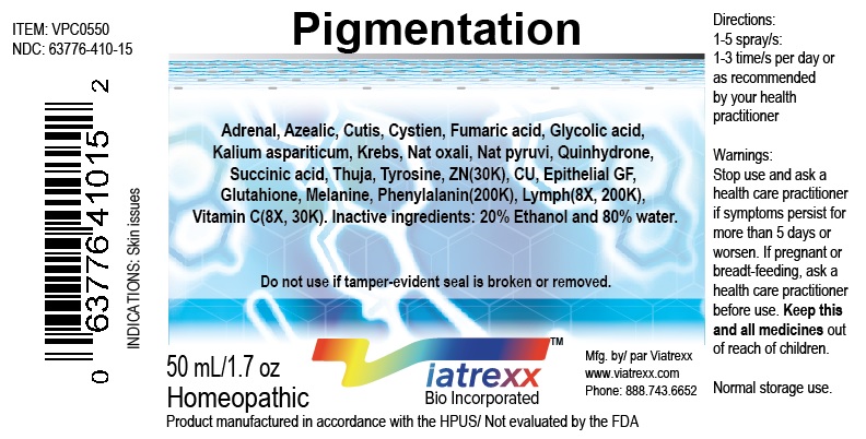 pigmentation label