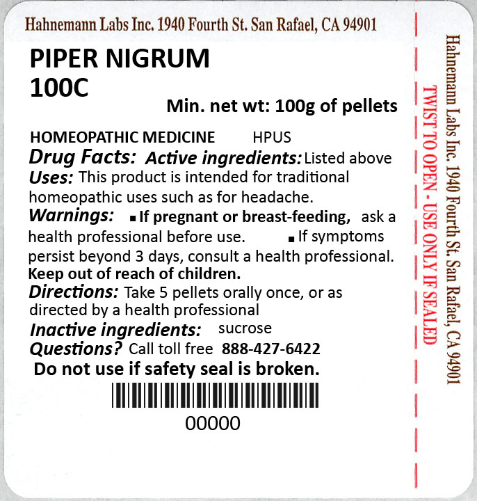 Piper Nigrum 100C 100g