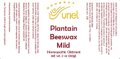 Plantain Beeswax Mild Ointment