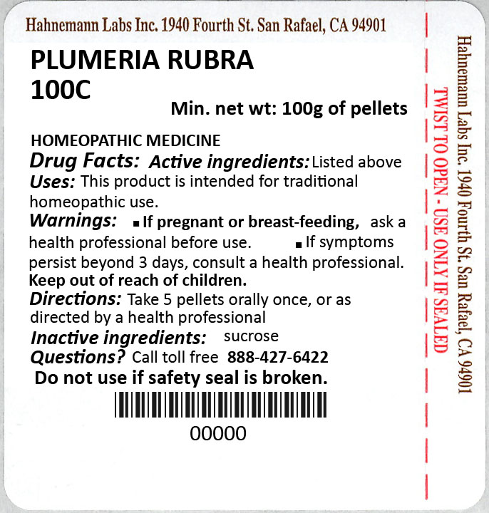 Plumeria Rubra 100C 100g