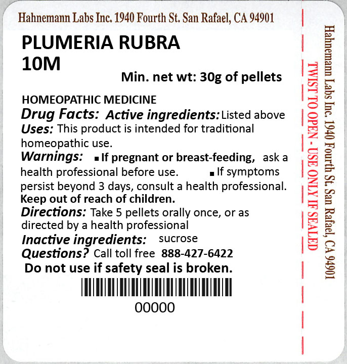 Plumeria Rubra 10M 30g