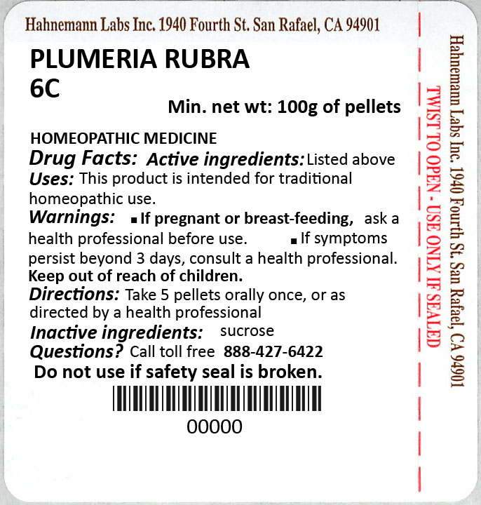 Plumeria Rubra 6C 100g
