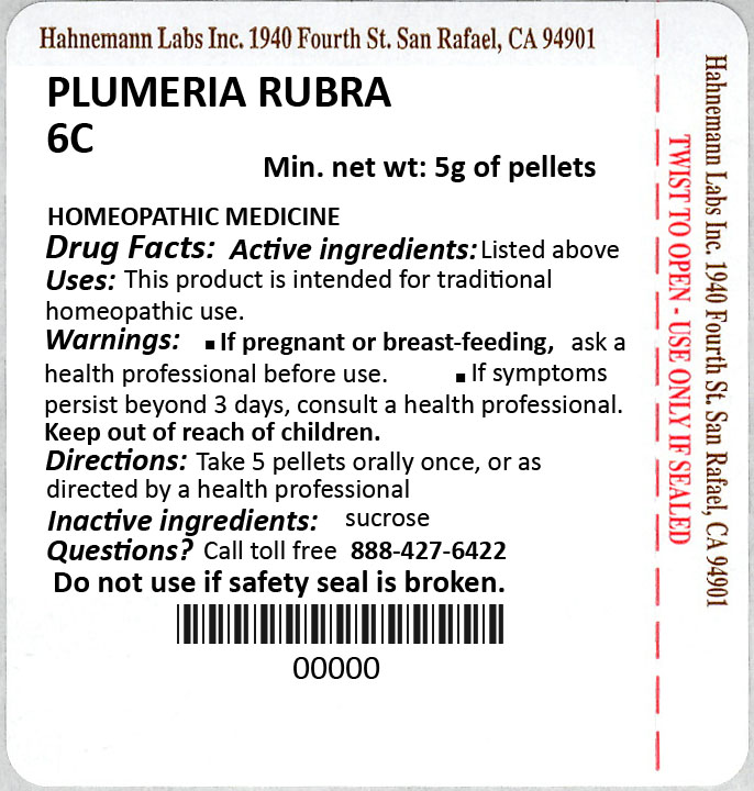 Plumeria Rubra 6C 5g