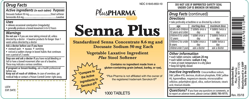 Plus Pharma Senna Plus