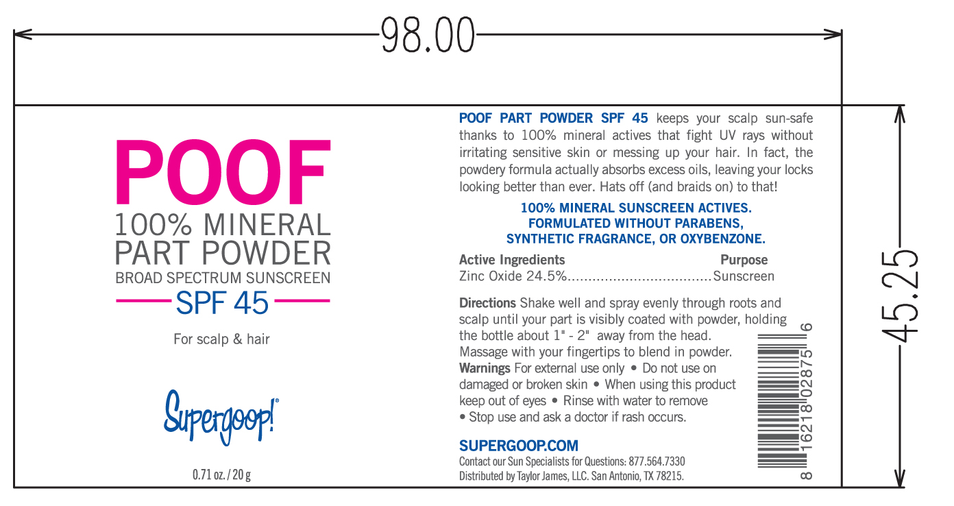 Is Poof 100% Mineral Part Broad Spectrum Sunscreen Spf 45 | Zinc Oxide Powder safe while breastfeeding