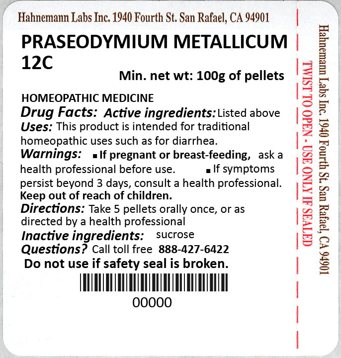 Praseodymium Metallicum 12C 100g