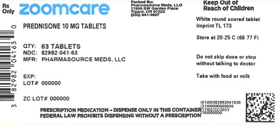 prednisone 10 mg label