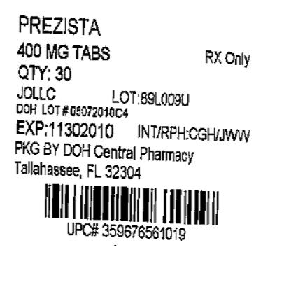 PRINCIPAL DISPLAY PANEL - 400 mg  Label