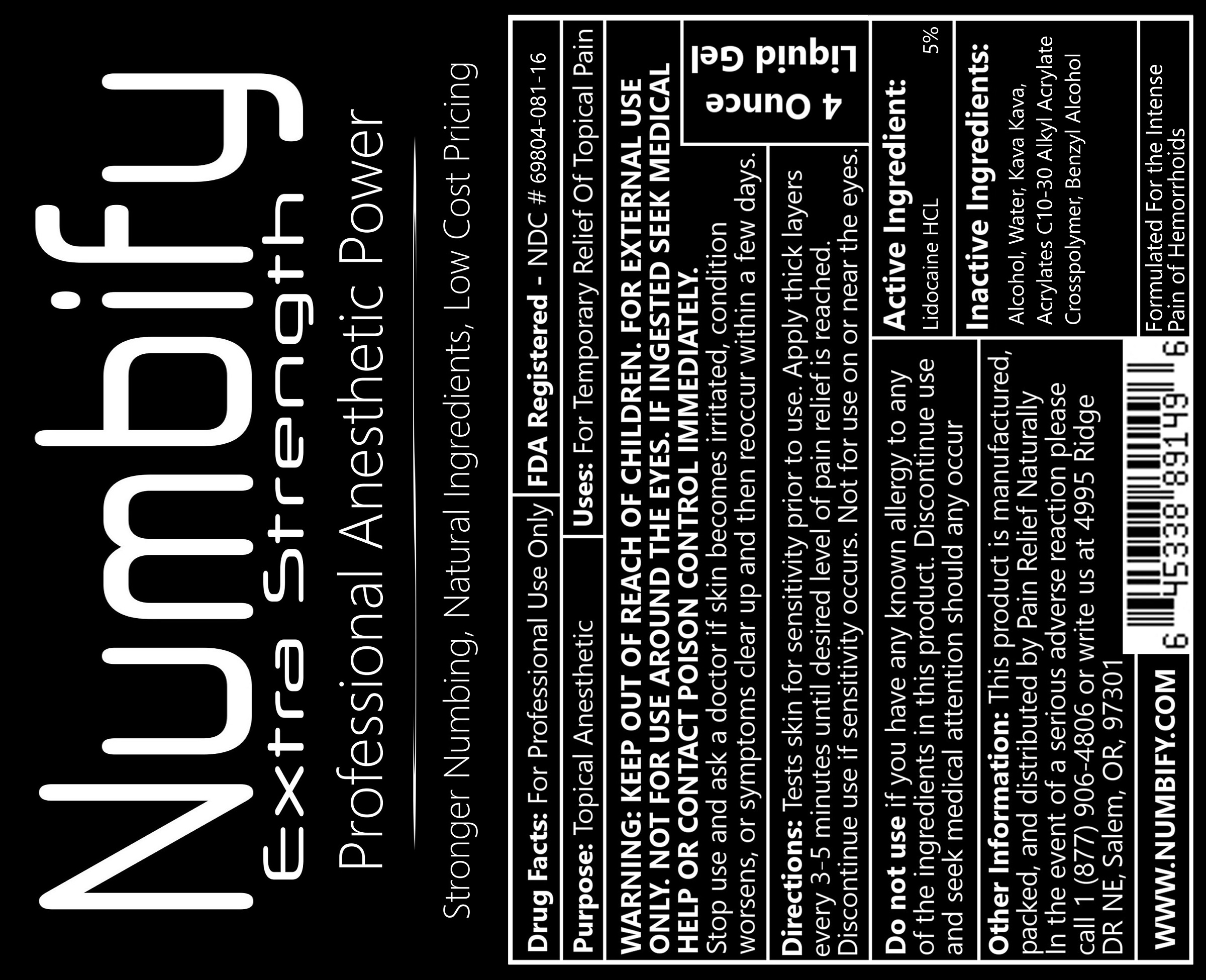 Extra Strength Numbify Anorectal | Lidocaine Hcl Gel Breastfeeding