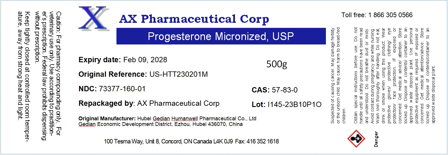 Progesterone Micronized US vet 500g