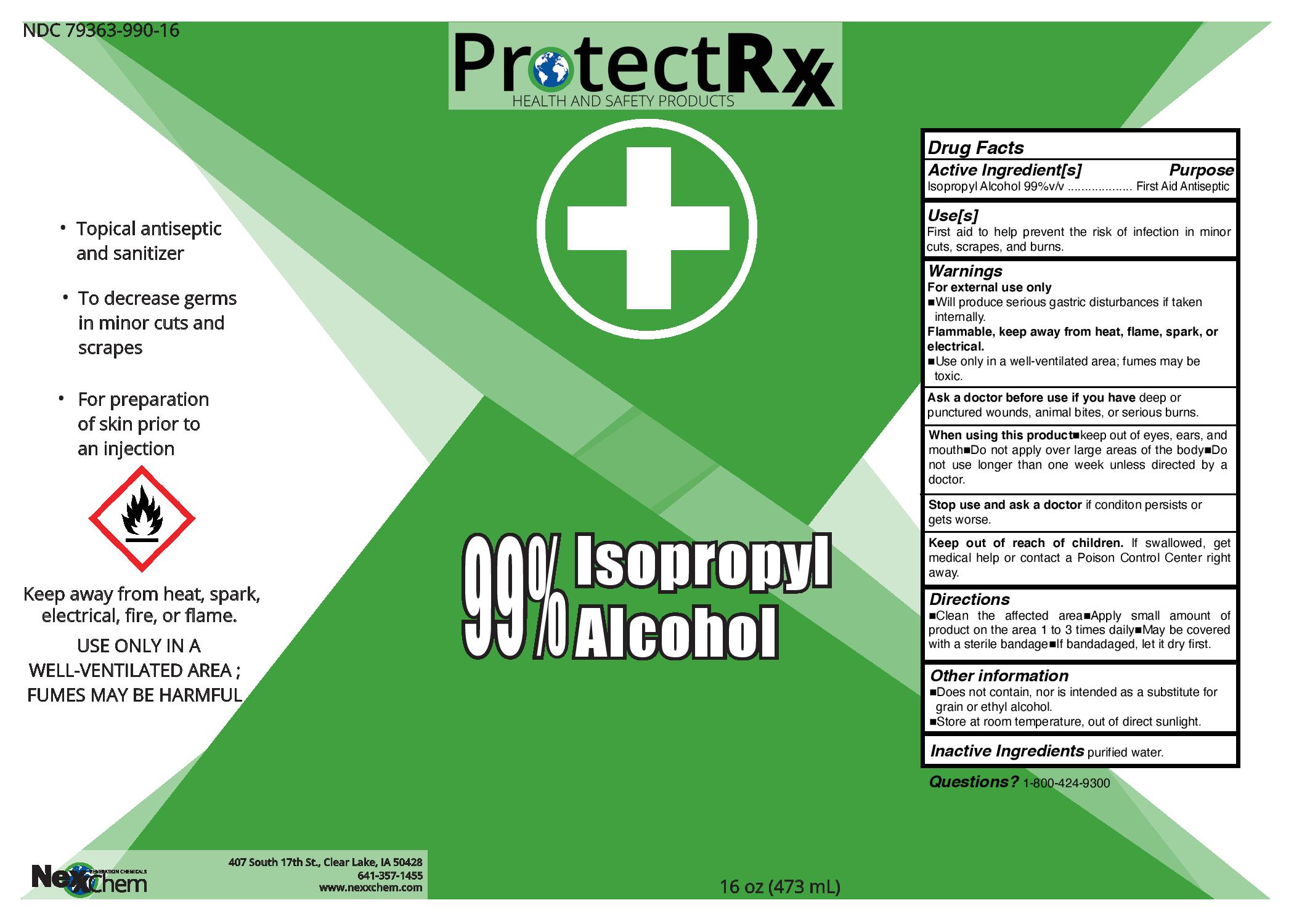 ProtectRxx  99% IPA 16oz