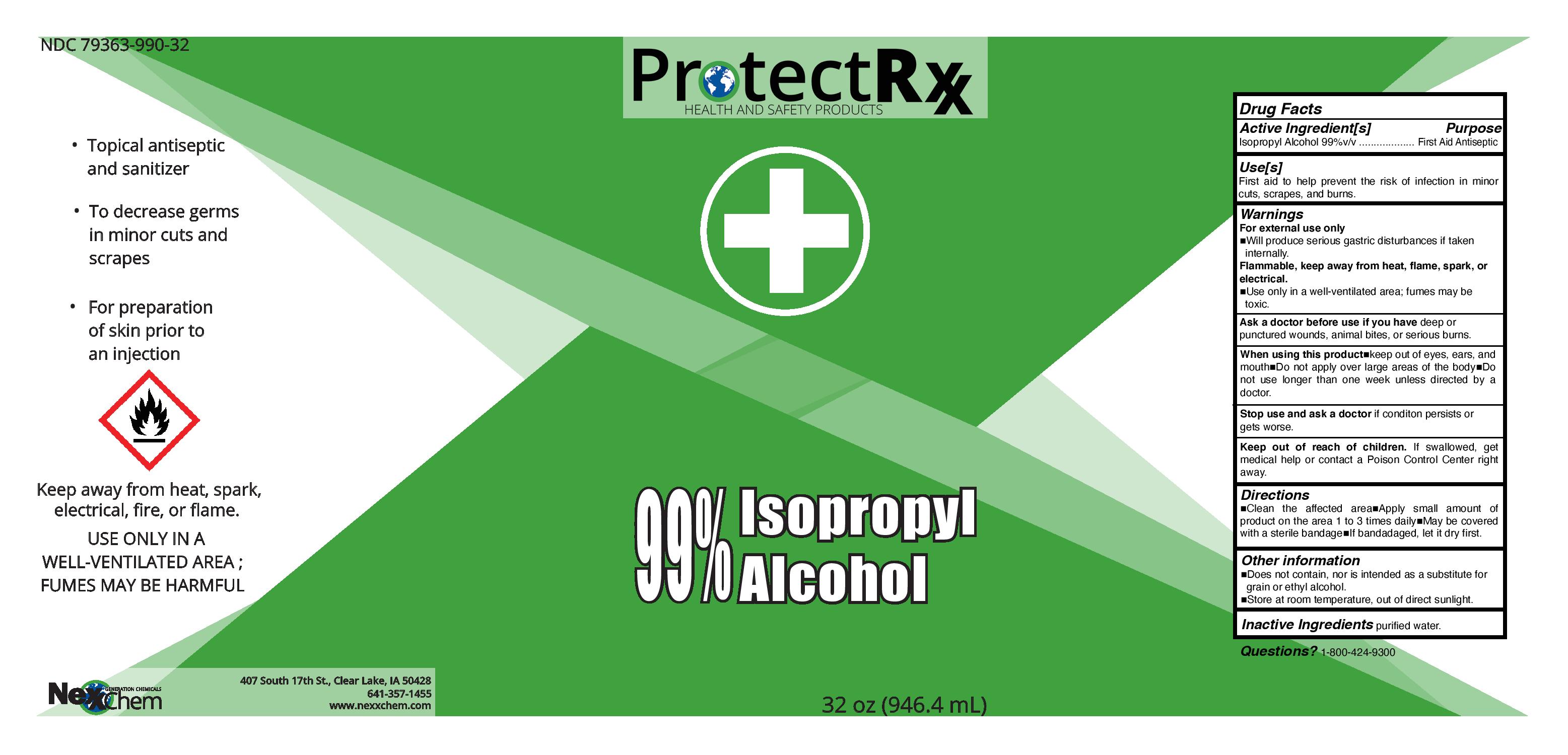ProtectRxx  99% IPA 32oz