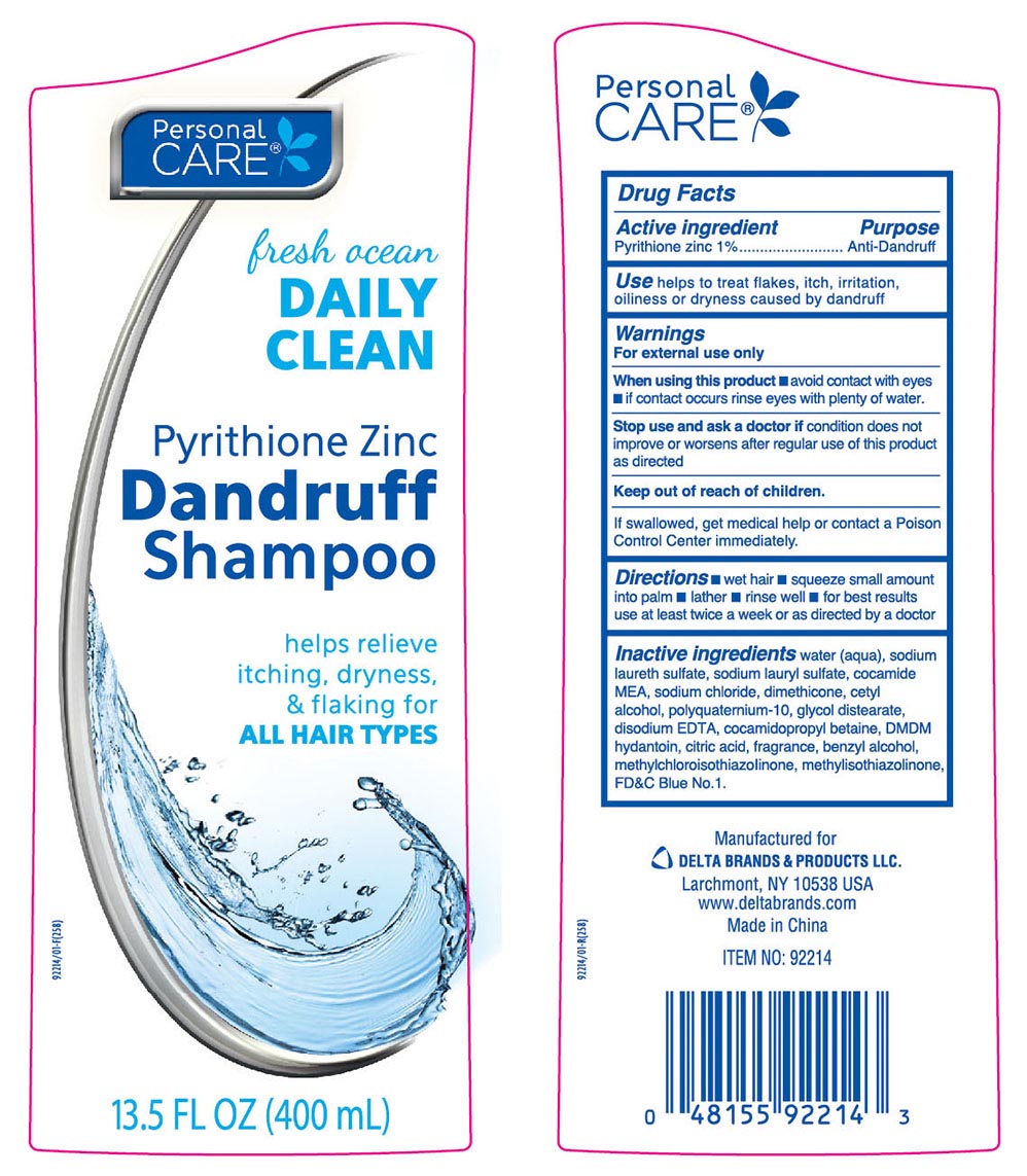 Personal Care Daily Clean | Pyrithione Zinc Shampoo while Breastfeeding