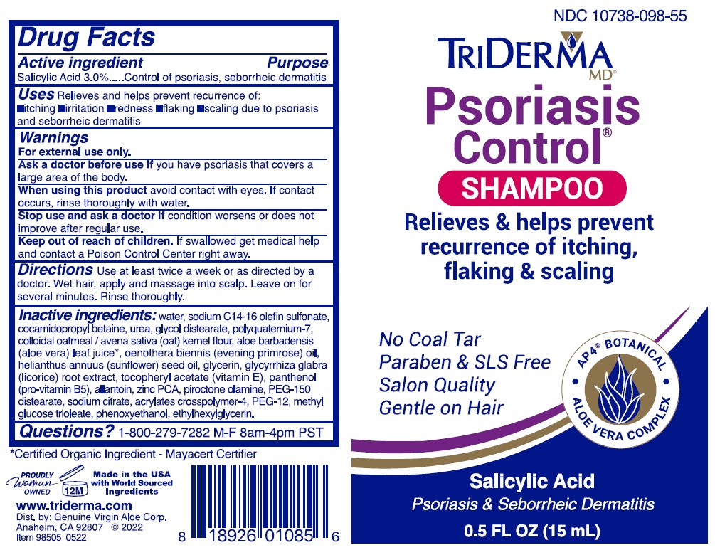 Psoriasis Control Shampoo 0.5 oz