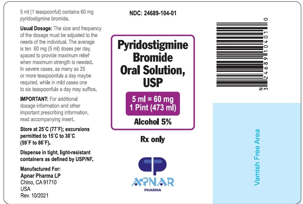 Pyridostigmine Bromide Oral Solution USP _ Label