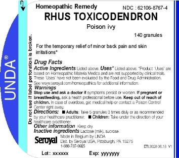 Rhus Toxicodendron | Poison Ivy Granule Breastfeeding