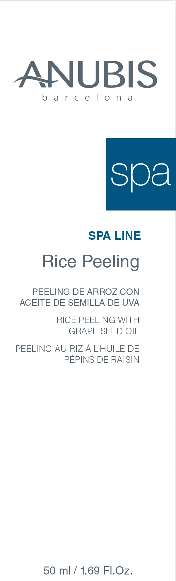Rice peeling display