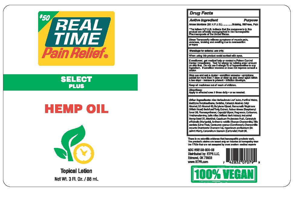 Real Time Pain Relief Select Plus Hemp Oil | Arnica Montana Lotion Breastfeeding