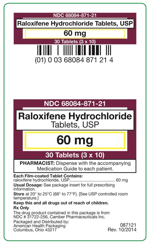 Raloxifene HCl Tablets 60mg Label