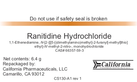 Ranitidine Hydrochloride Label
