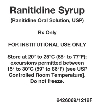 Ranitidine Syrup Tray Label