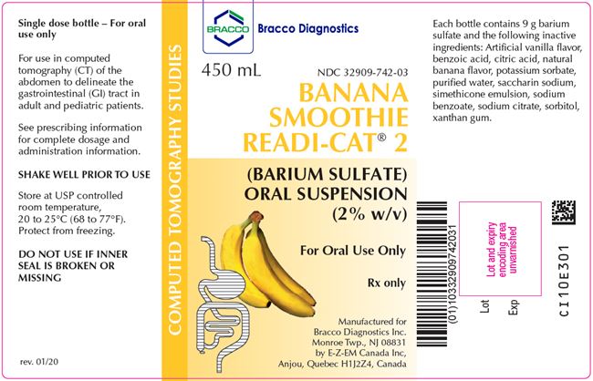 Readi-cat 2 Banana Internal Label