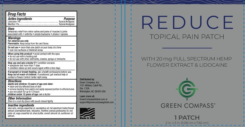 Reduce CBD Topical Pain Patch