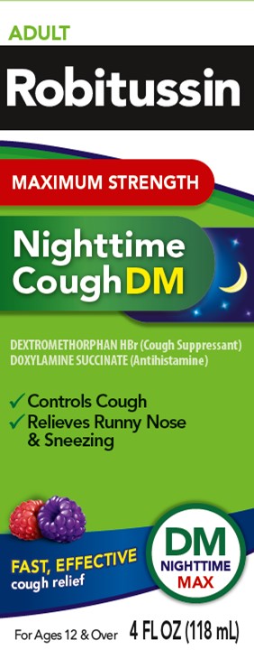 Robitussin MS NT Cough 4 oz