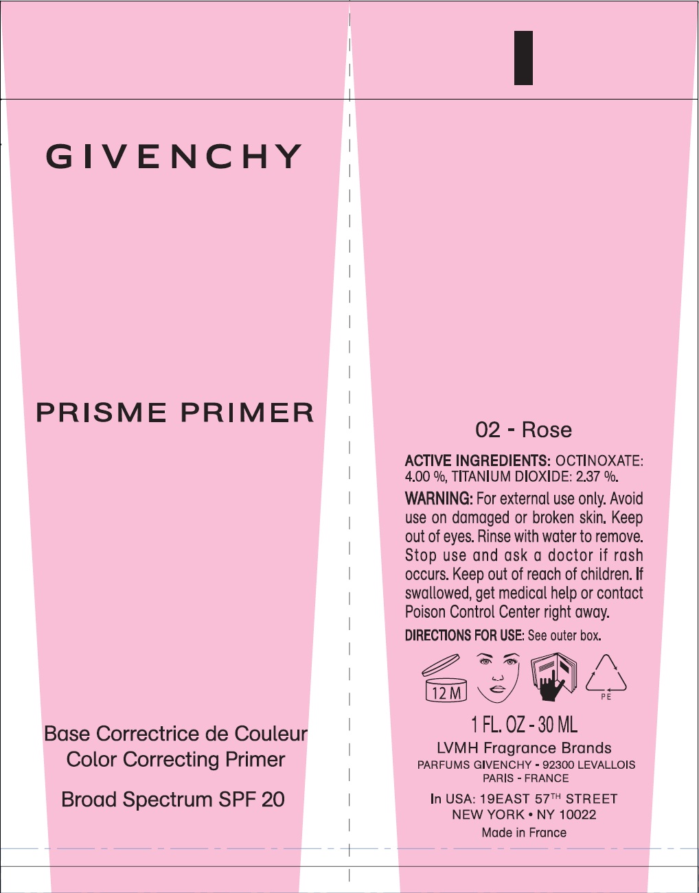 Is Prisme Primer Color Correcting Primer Spf 20 Pa Shade 02 Rose | Octinoxate, Titanium Dioxide Cream safe while breastfeeding