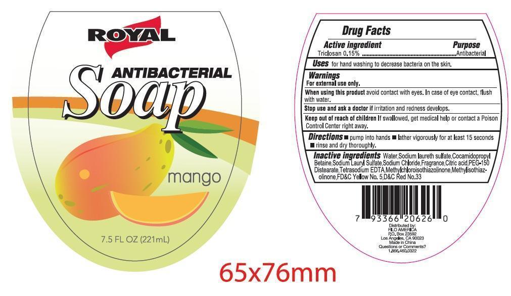 Royal Antibacterial (mango) | Triclosan Gel Breastfeeding