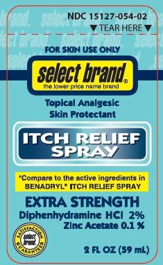 Select Brand Itch Relief | Diphenhydramine Hydrochloride And Zinc Acetate Spray and breastfeeding