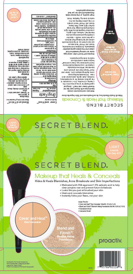Proactiv Secret Blend Cover and Heal Concealer Light Entry Box