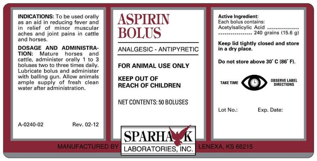 SLI Aspirin Bolus 240