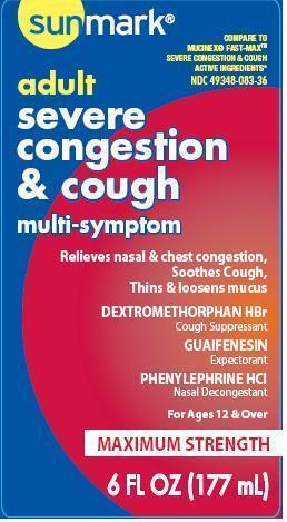 Adult Severe Congestion And Cough | Dextromethorphan Hbr, Guaifenesin, Phenylephrine Hcl Liquid while Breastfeeding