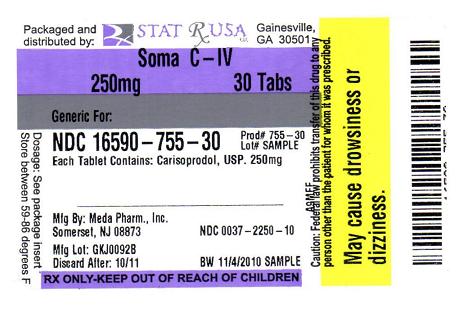 Soma 250mg Label Image